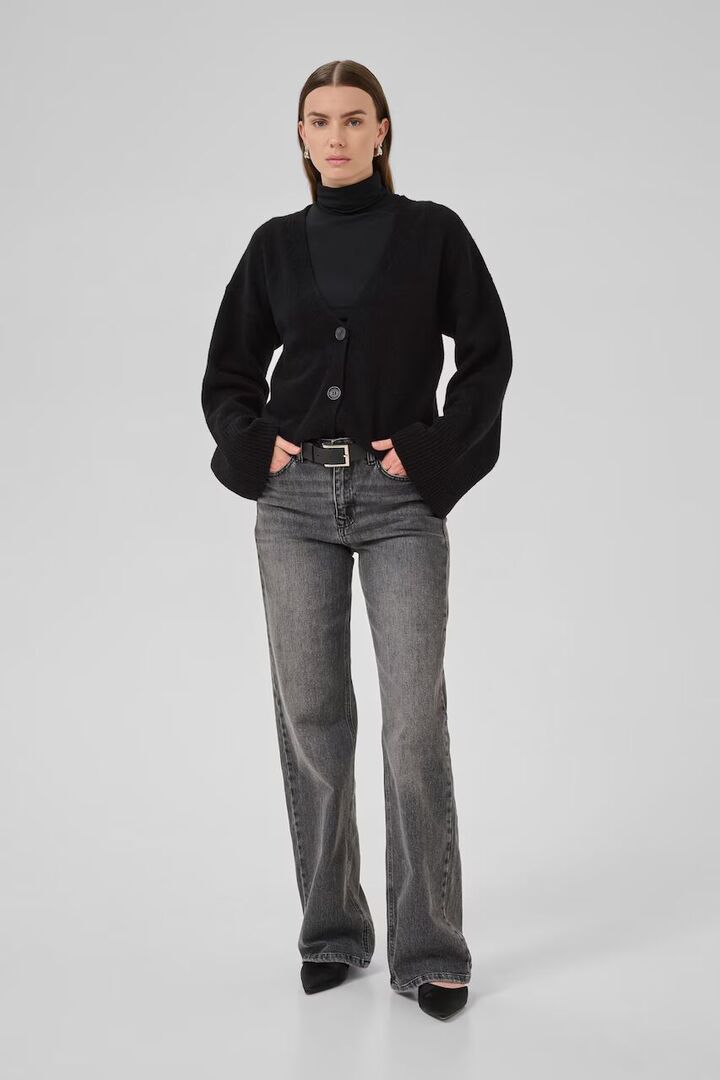 HuxiMW Cardigan Black