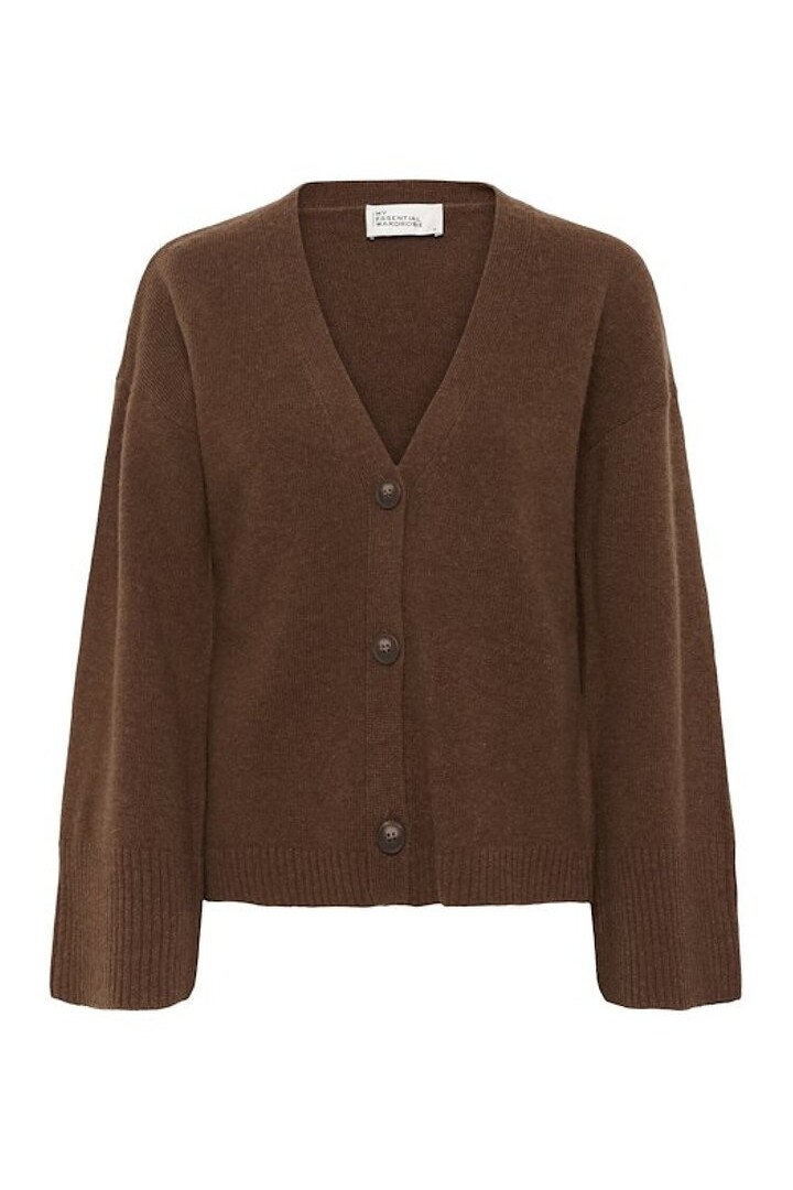 HuxiMW Cardigan Tobacco Brown