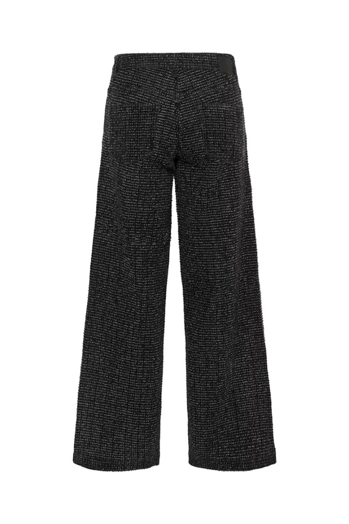 MWAmber High X-Wide Jeans Black Wash