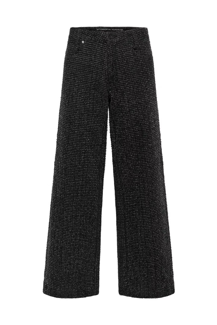 MWAmber High X-Wide Jeans Black Wash