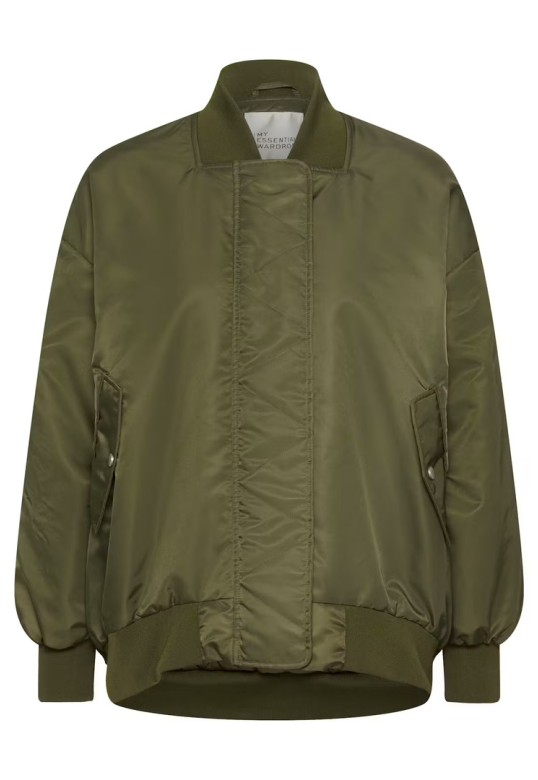 HelgaMW Reversible bomber jacket Olive Night