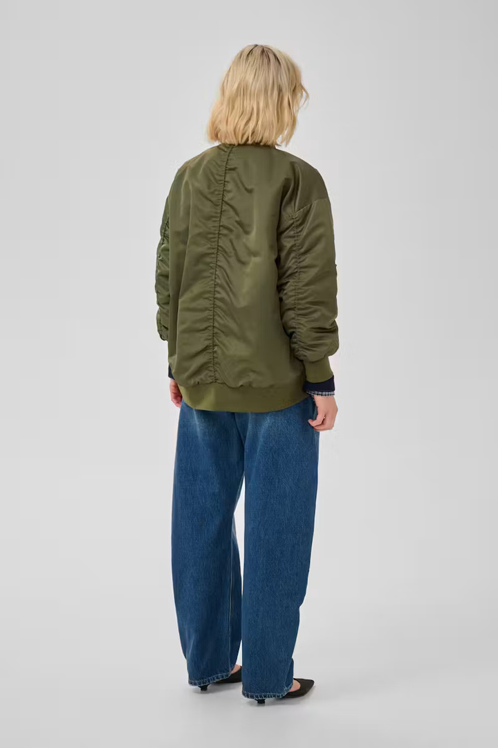 HelgaMW Reversible bomber jacket Olive Night