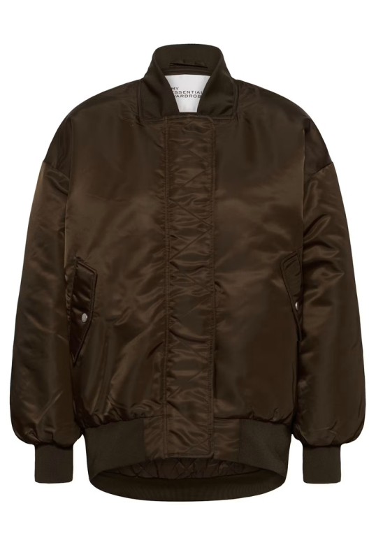 HelgaMW Reversible bomber jacket Brown