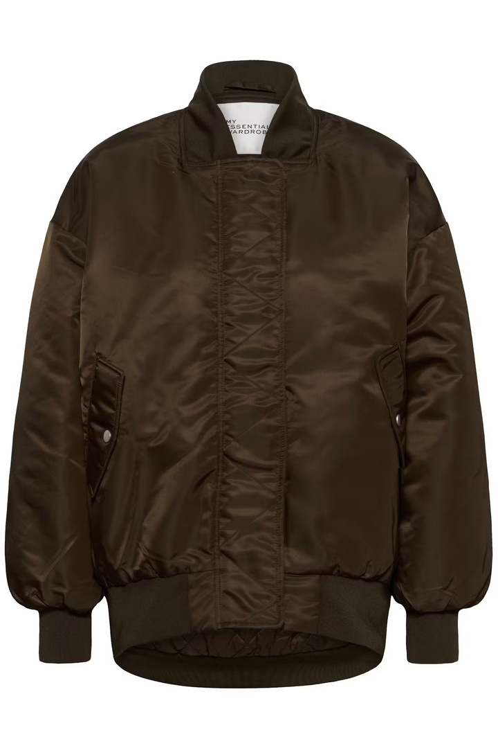 HelgaMW Reversible bomber jacket Brown