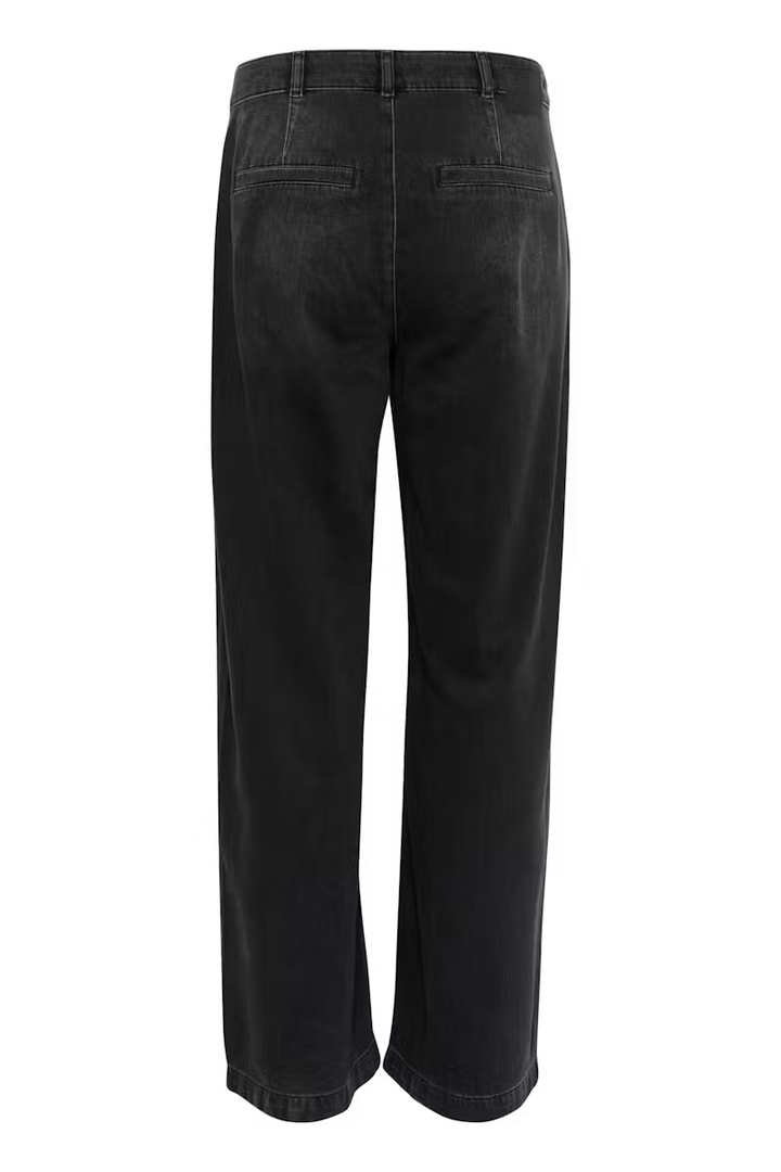 MaloMW Wide pants Dark Grey Wash