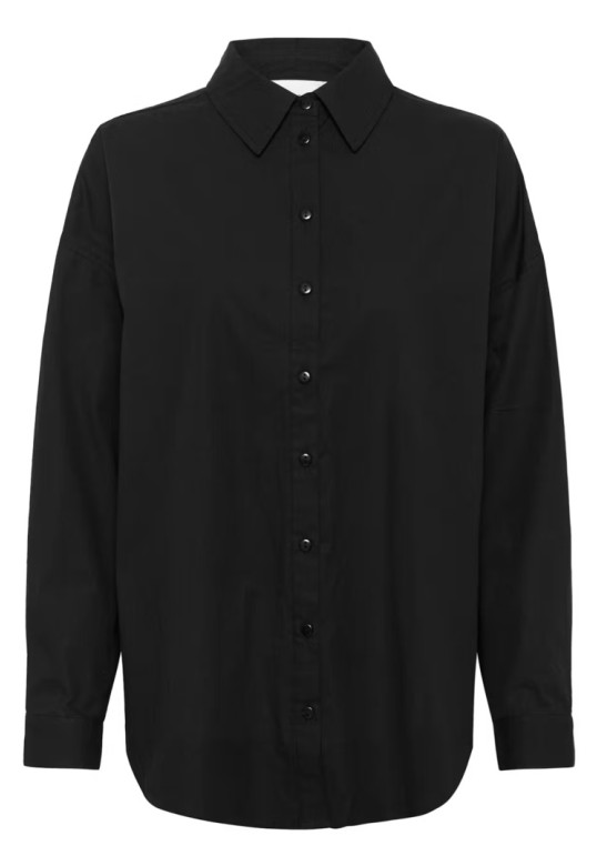 SunnaMW Boxy Shirt Black
