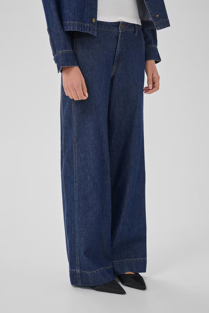 HilmaMW Jeans Dark Blue Wash