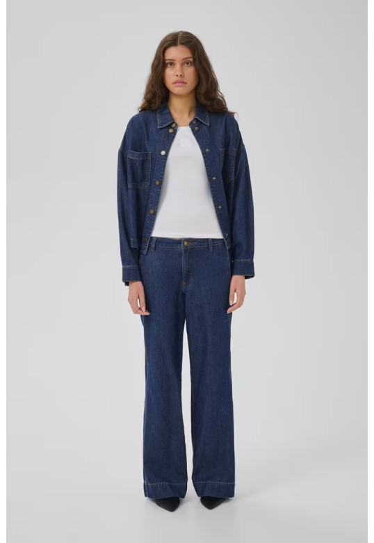 HilmaMW Jeans Dark Blue Wash