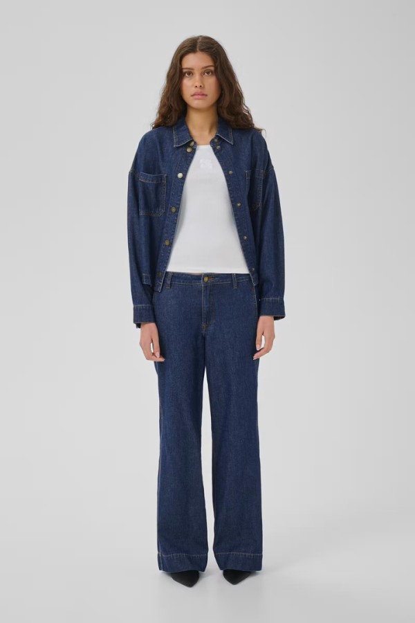 HilmaMW Jeans Dark Blue Wash
