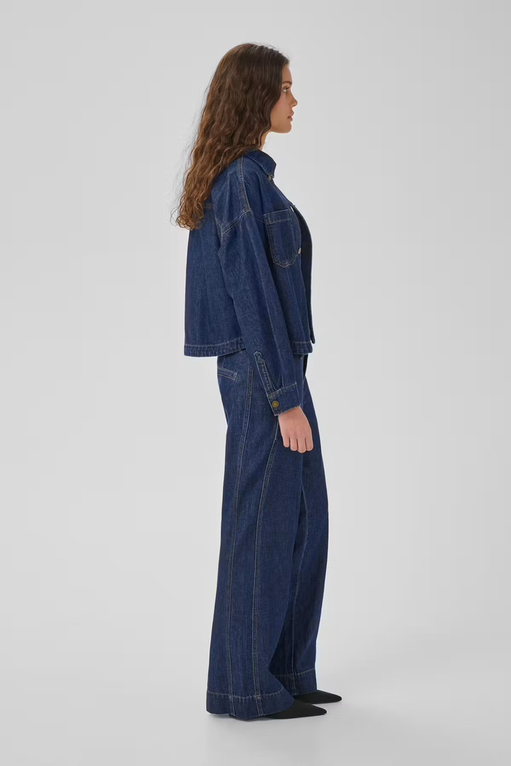 HilmaMW Jeans Dark Blue Wash