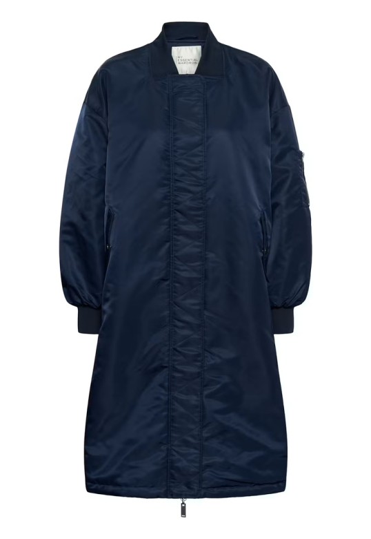 HelgaMW Long jacket Dark Sapphire Blue