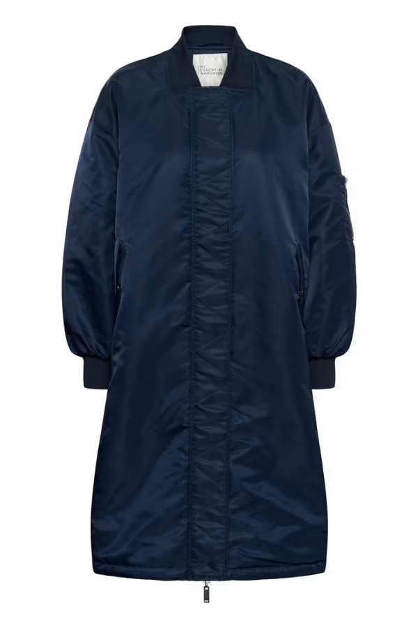 HelgaMW Long jacket Dark Sapphire Blue