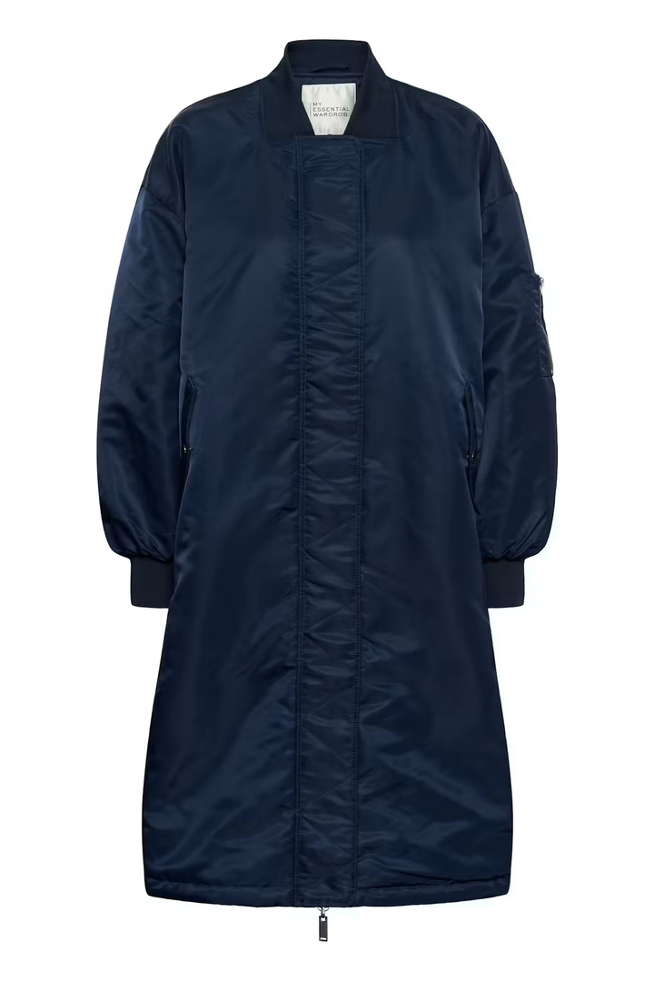 HelgaMW Long jacket Dark Sapphire Blue