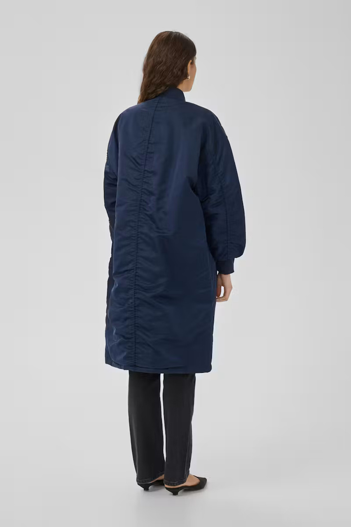 HelgaMW Long jacket Dark Sapphire Blue