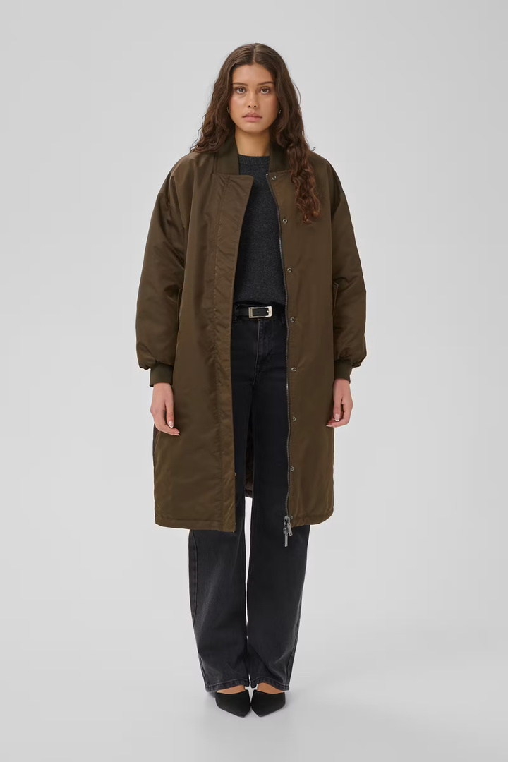 HelgaMW Long jacket Demitasse / Brown