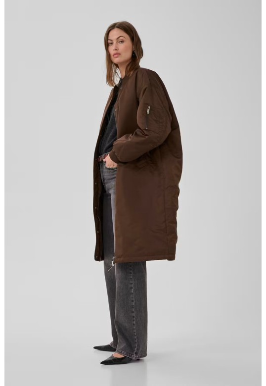 HelgaMW Long jacket Demitasse / Brown