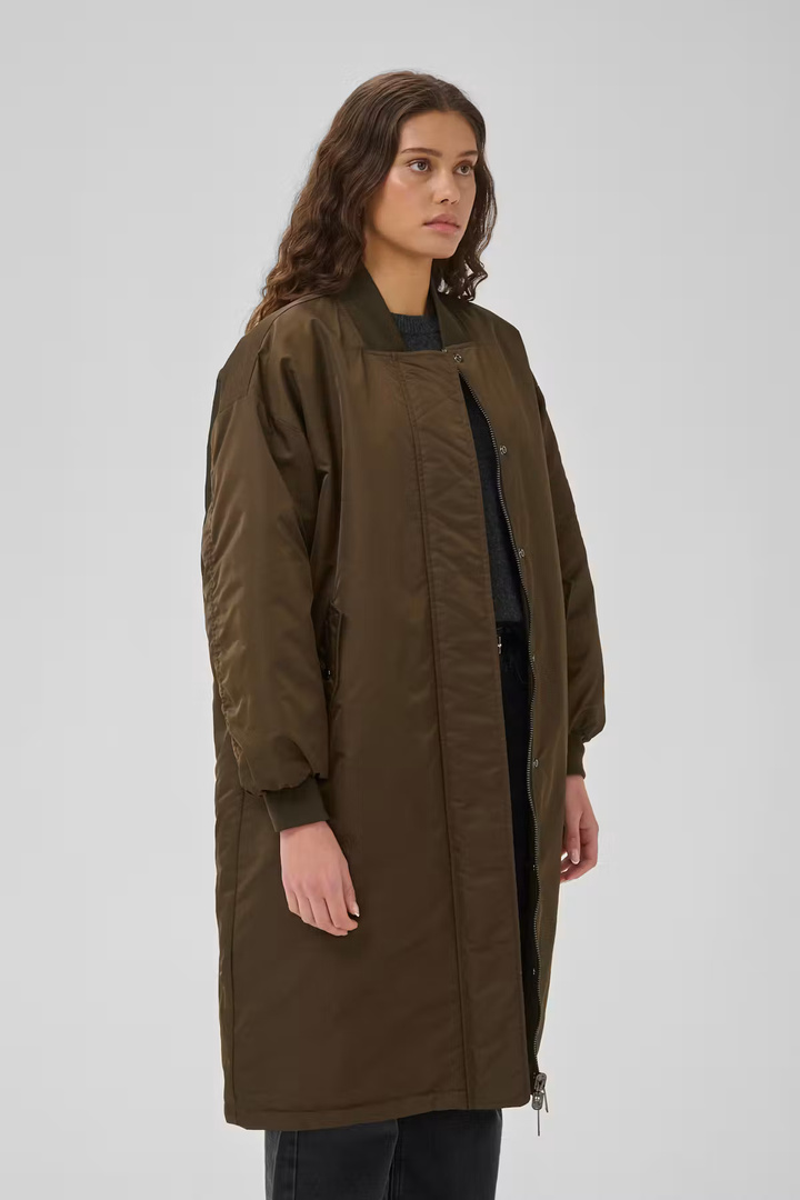 HelgaMW Long jacket Demitasse / Brown