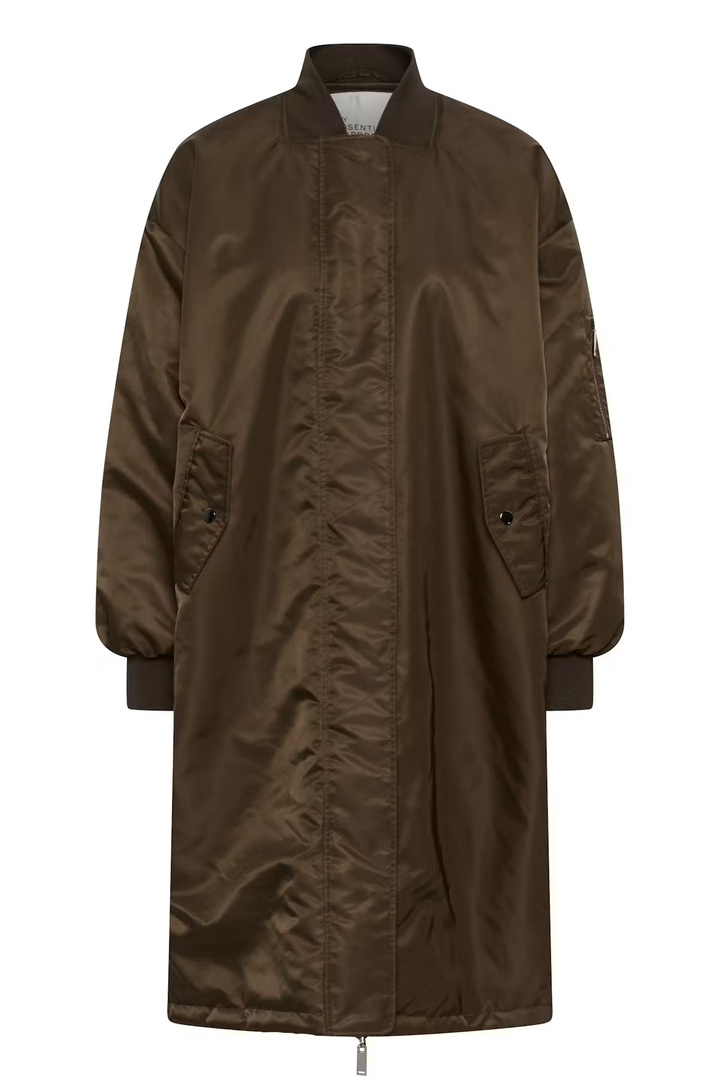 HelgaMW Long jacket Demitasse / Brown