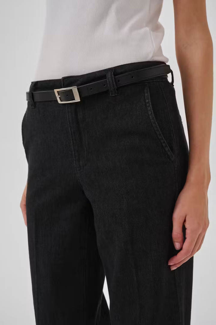 JEANS WIDE 30 THE LARA 115 Black Wash