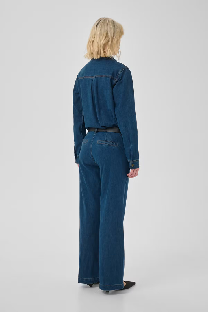 JEANS WIDE 30 THE LARA 115 Medium Clear Blue Wash
