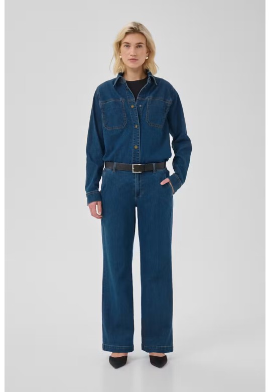 JEANS WIDE 30 THE LARA 115 Medium Clear Blue Wash