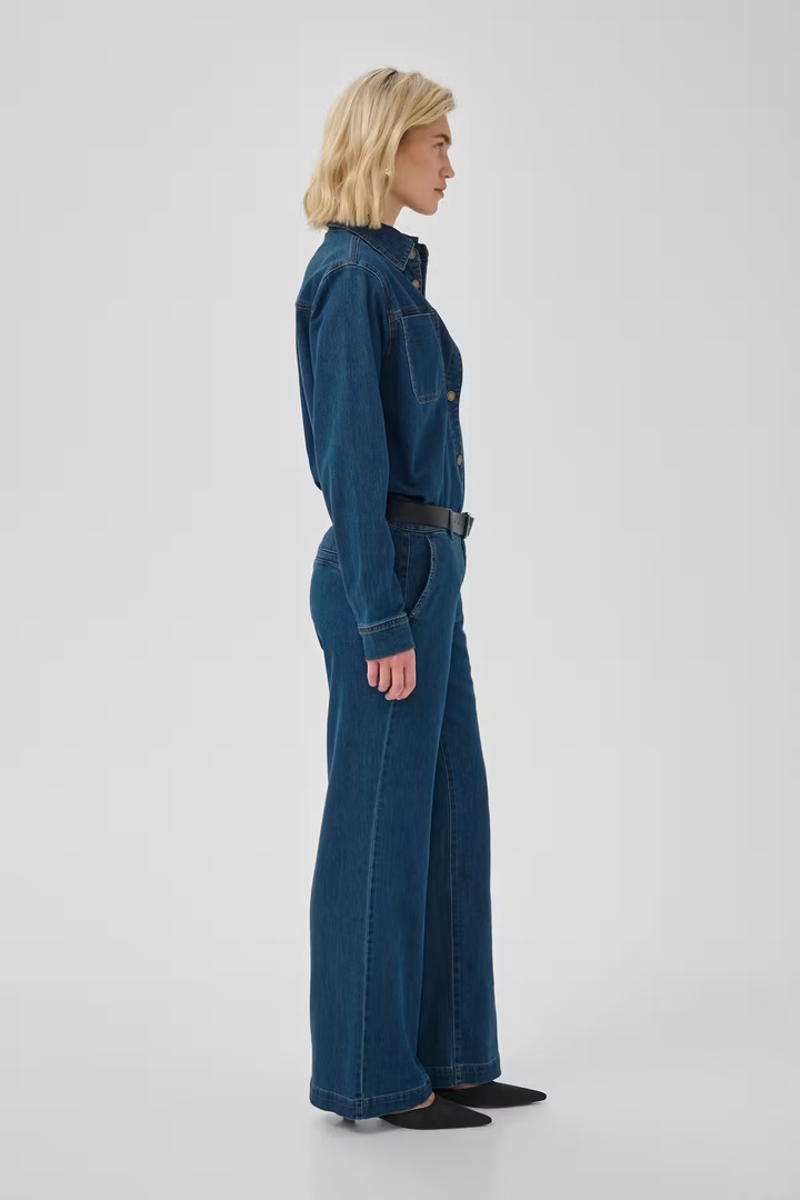 JEANS WIDE 30 THE LARA 115 Medium Clear Blue Wash