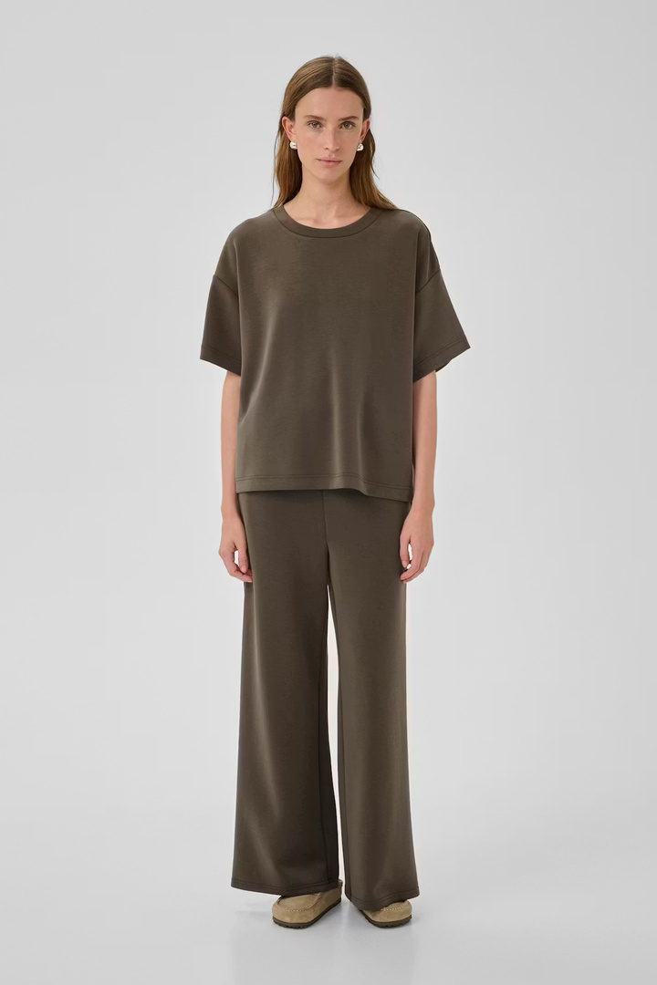 HelleMW T-shirt Major Brown