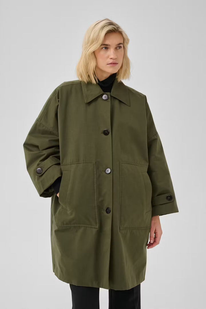 MWLyon Coat Olive Night