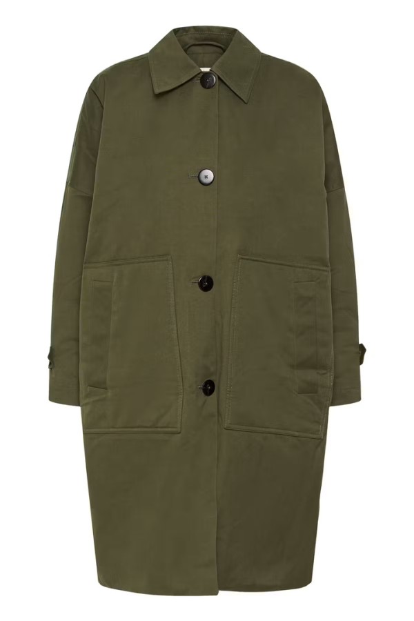 MWLyon Coat Olive Night