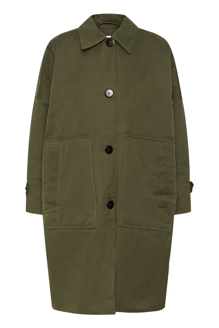 MWLyon Coat Olive Night
