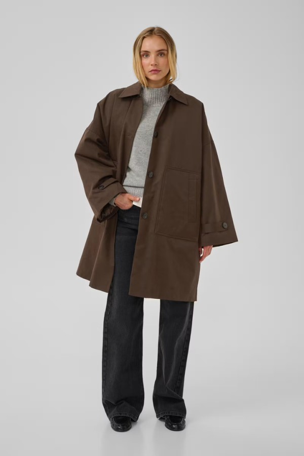 MWLyon Coat Demitasse / Brown