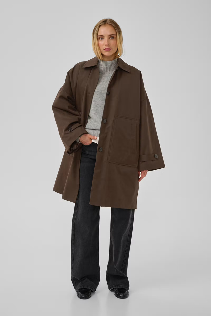 MWLyon Coat Demitasse / Brown