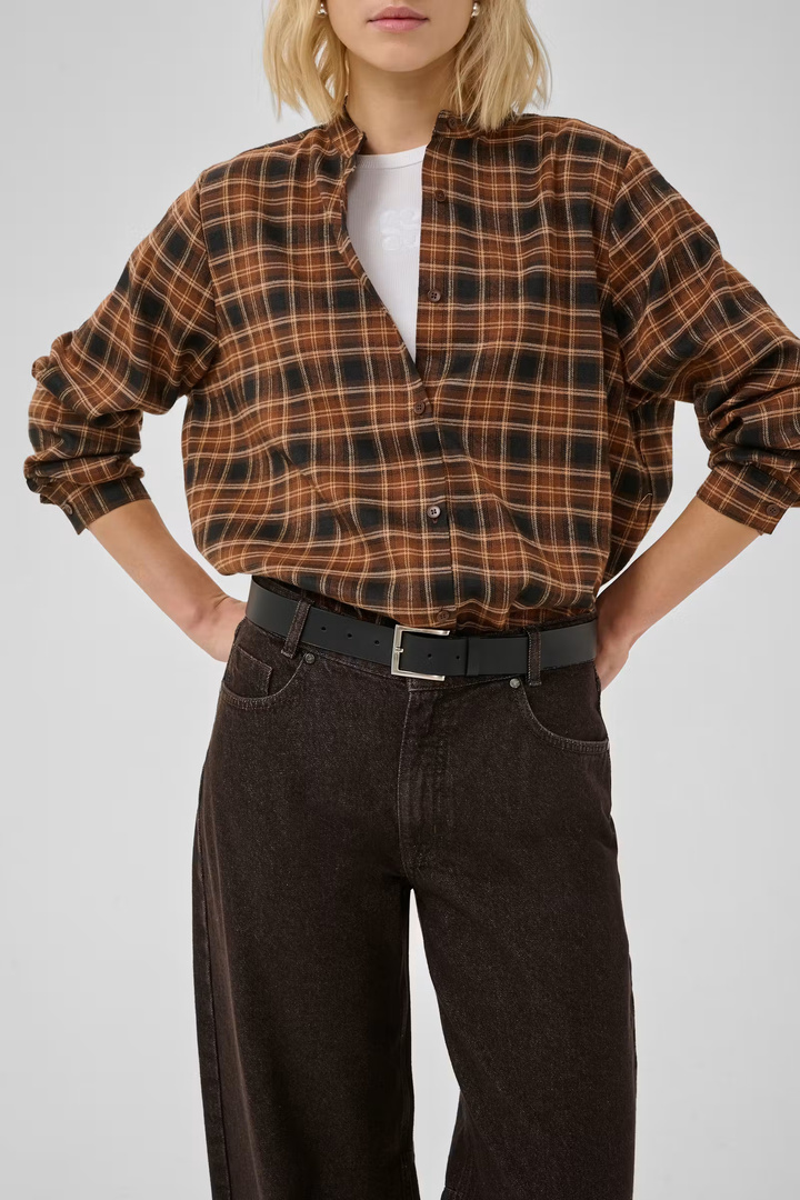 MWLance Jeans Dark Brown Wash
