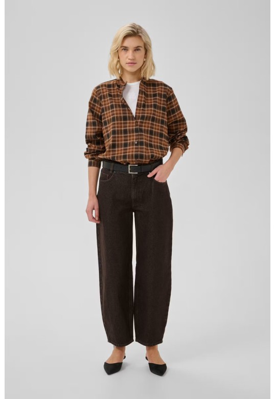 MWLance Jeans Dark Brown Wash