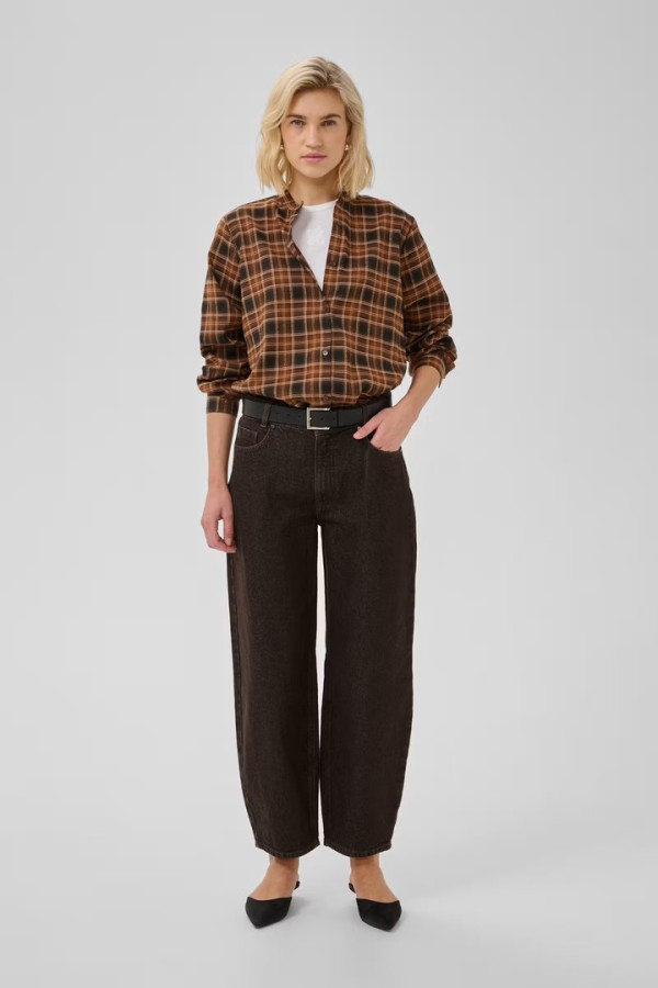 MWLance Jeans Dark Brown Wash