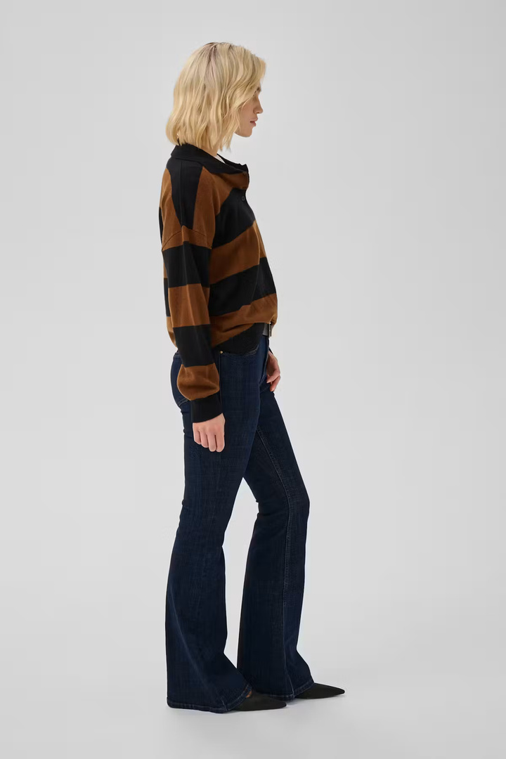 MWKazia Bootcut jeans Dark Blue Un-Wash
