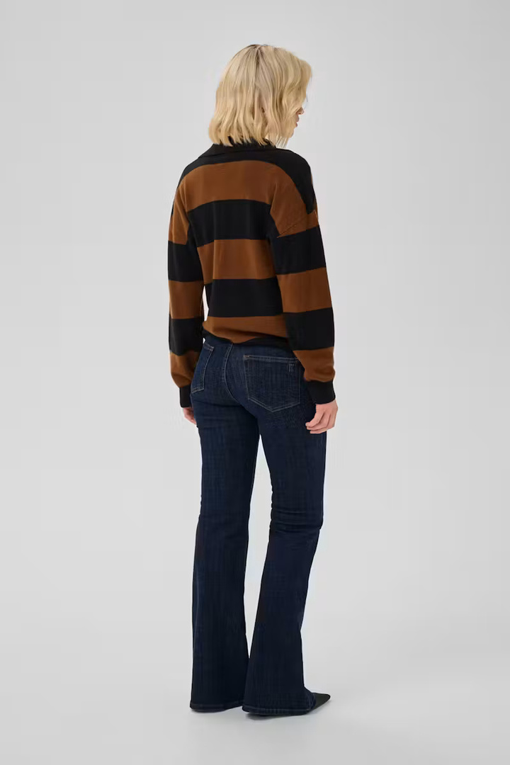 MWKazia Bootcut jeans Dark Blue Un-Wash