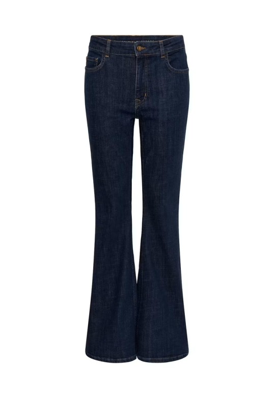 MWKazia Bootcut jeans Dark Blue Un-Wash