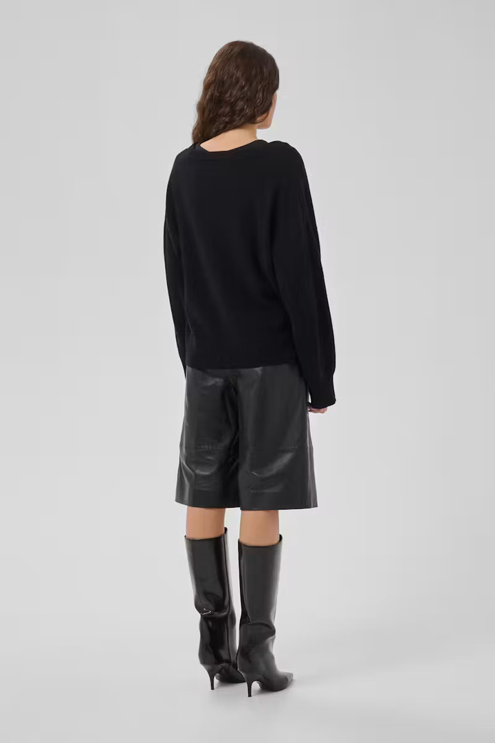 MWJola 100% wool pullover Black