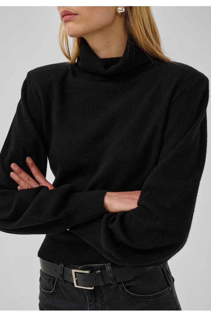 MWJola Pullover in 100% wool Black
