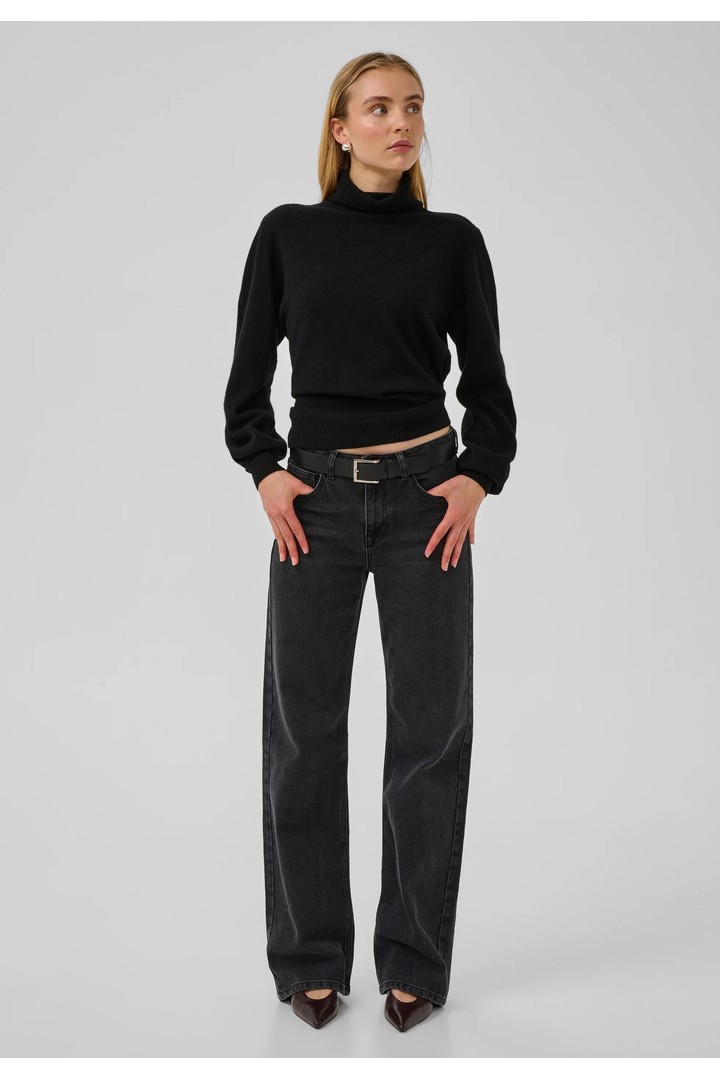 MWJola Pullover in 100% wool Black