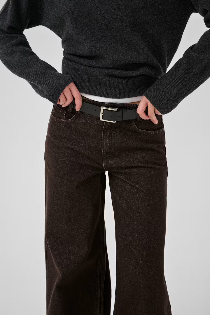 MWAva Jeans Dark Brown Wash