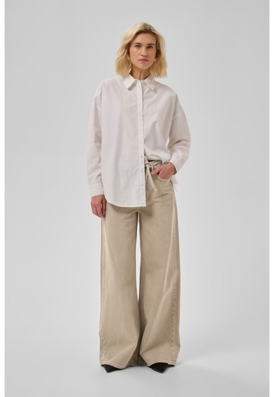 MWKaro Wide leg jeans Silver Sage Washed / Nature