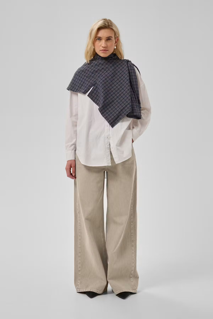 MWKaro Wide leg jeans Silver Sage Washed / Nature