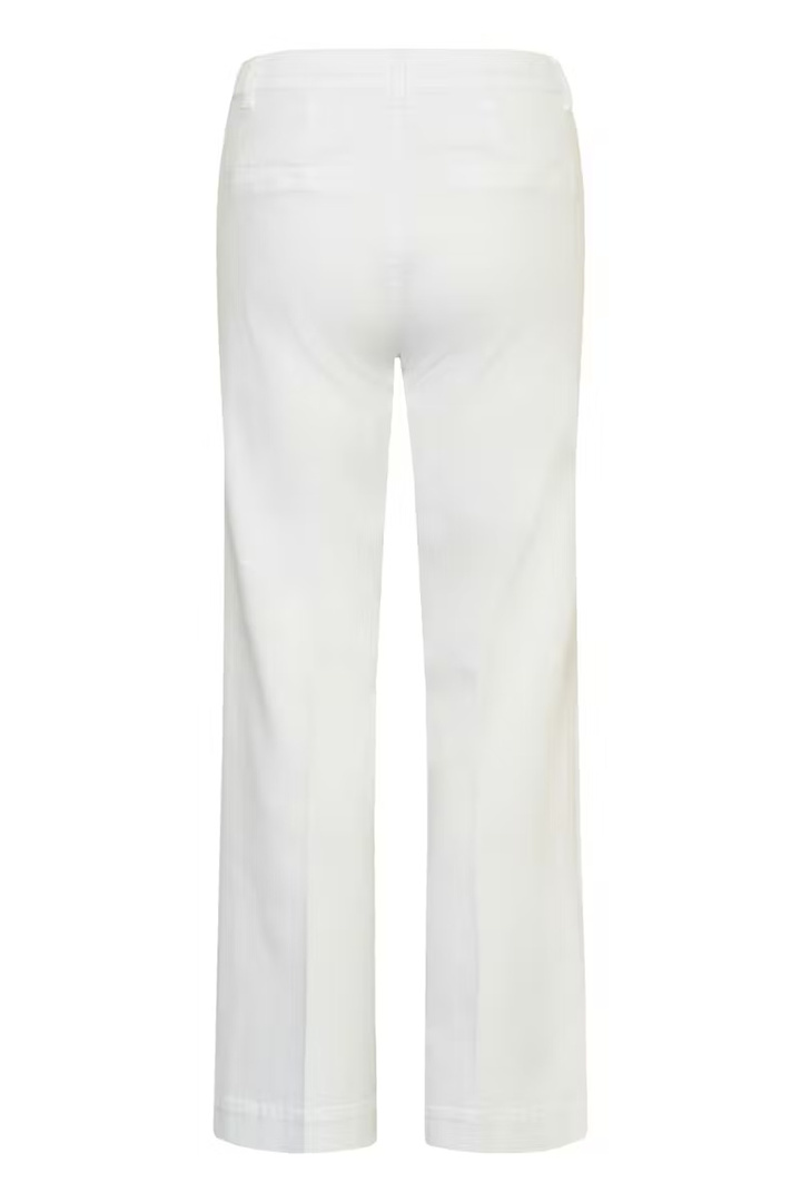 LaraMW Trousers Bright White