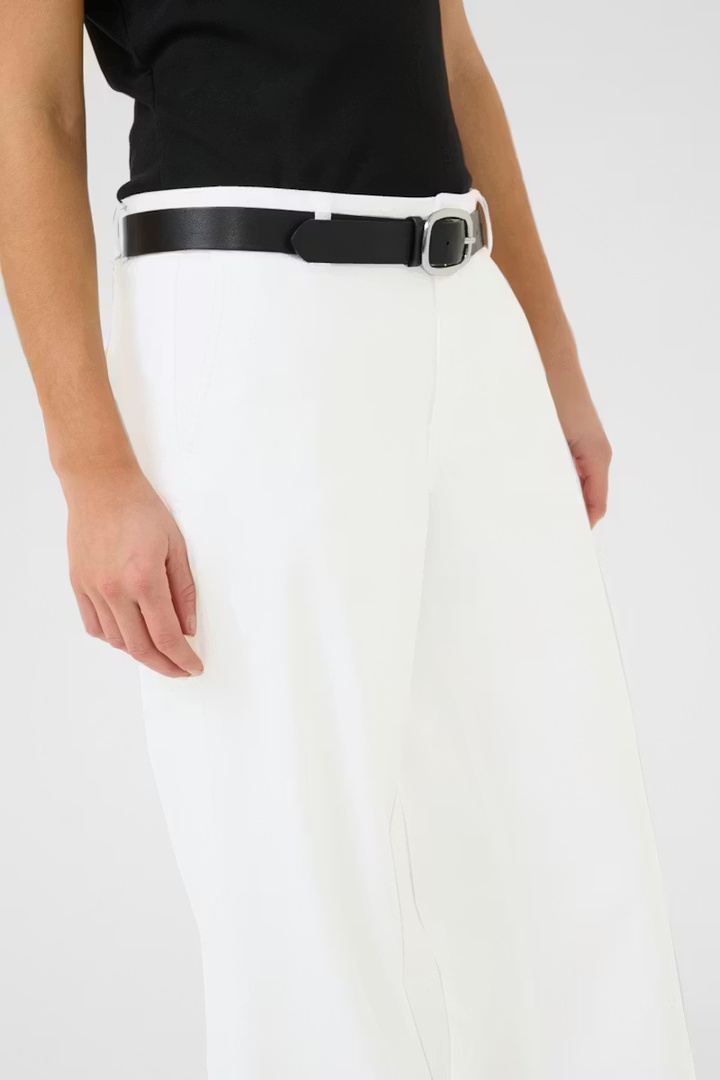 LaraMW Trousers Bright White