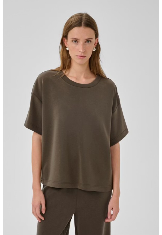 HelleMW T-shirt Major Brown