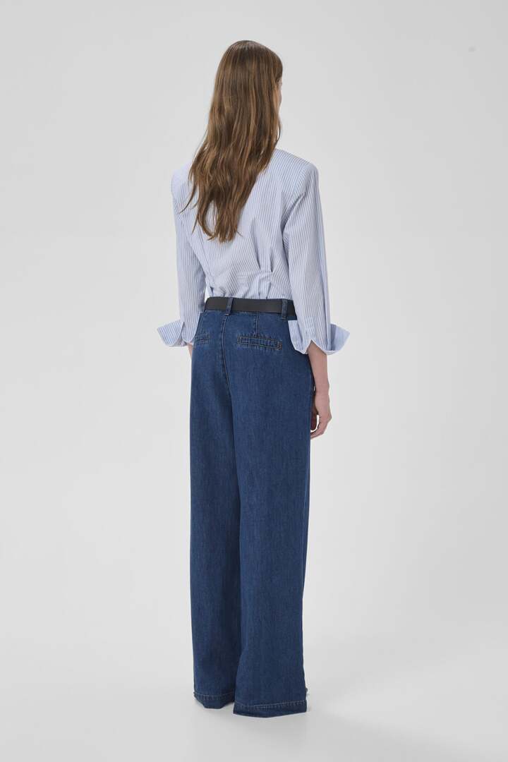 MWZito 171 High Wide Pant Light Blue Wash