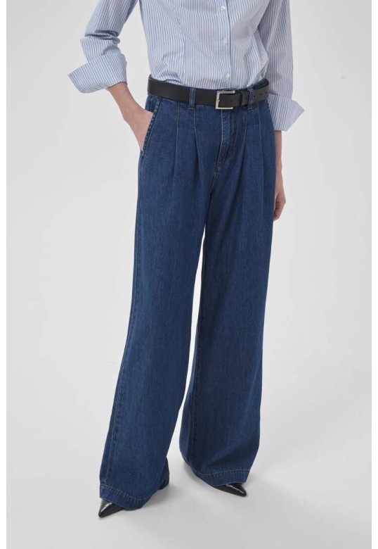 MWZito 171 High Wide Pant Light Blue Wash