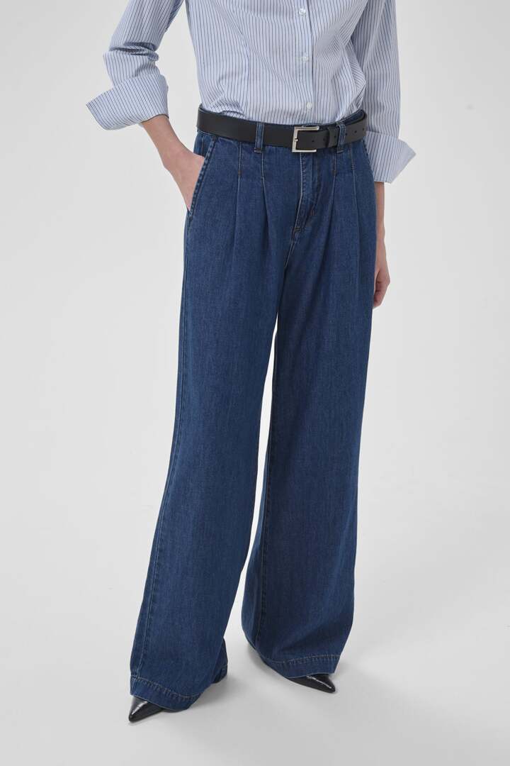 MWZito 171 High Wide Pant Light Blue Wash